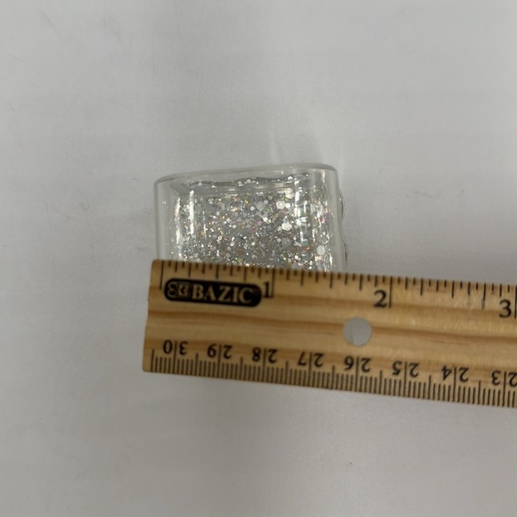 Glitter Love Heart Charger Case Compatible with iPhone 11/12/13/14/15 Pro Max - Picture 6 of 13